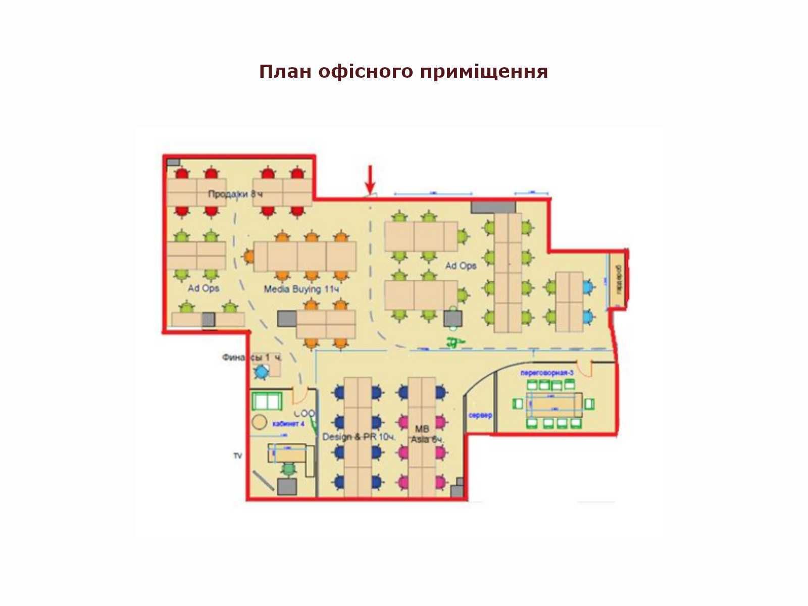 Оренда офісного приміщення в центрі столиці