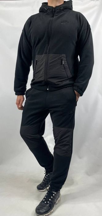 Мужской спортивный костюм Nike теплый флисовый