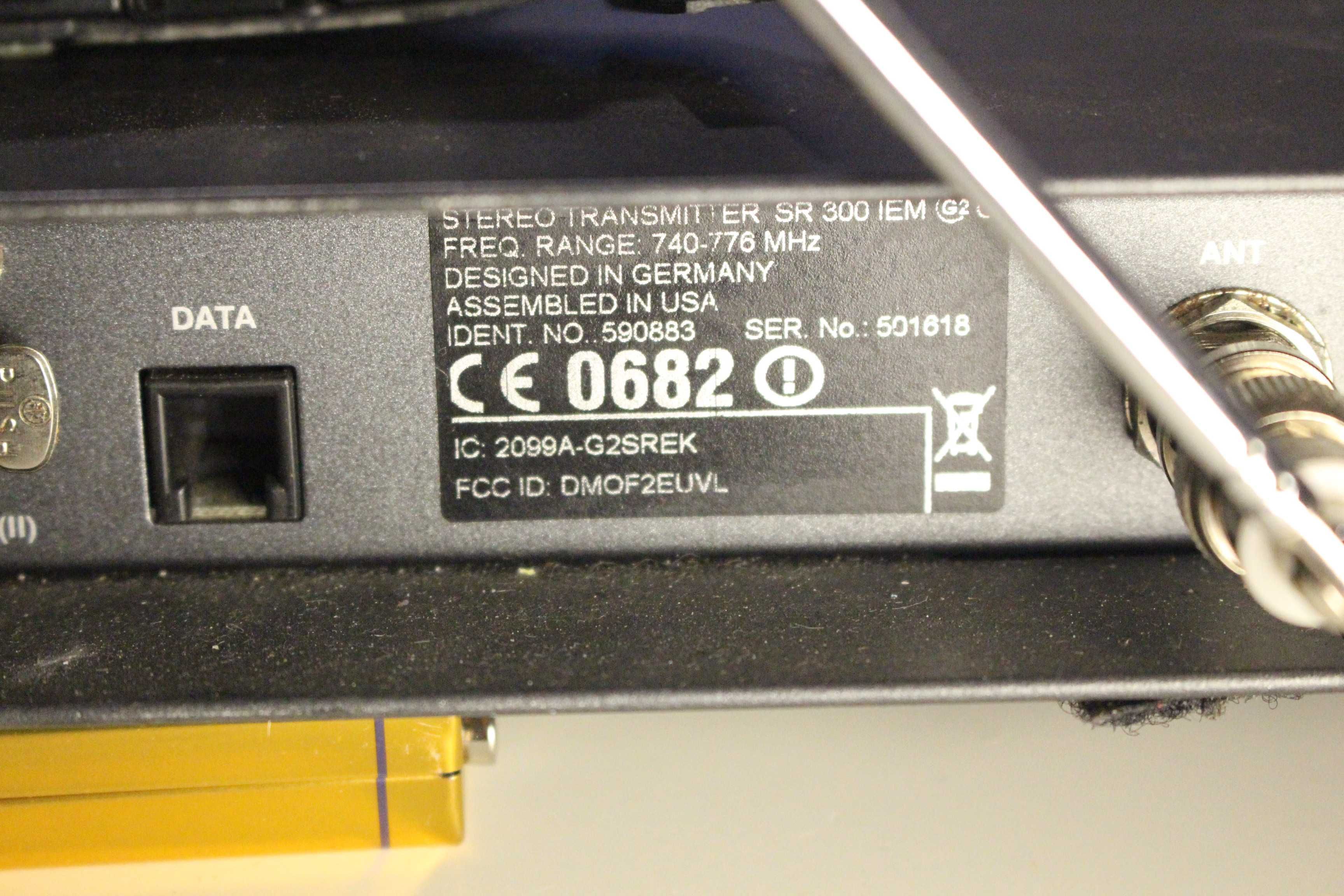 sennheiser emissores/ recetores para peças