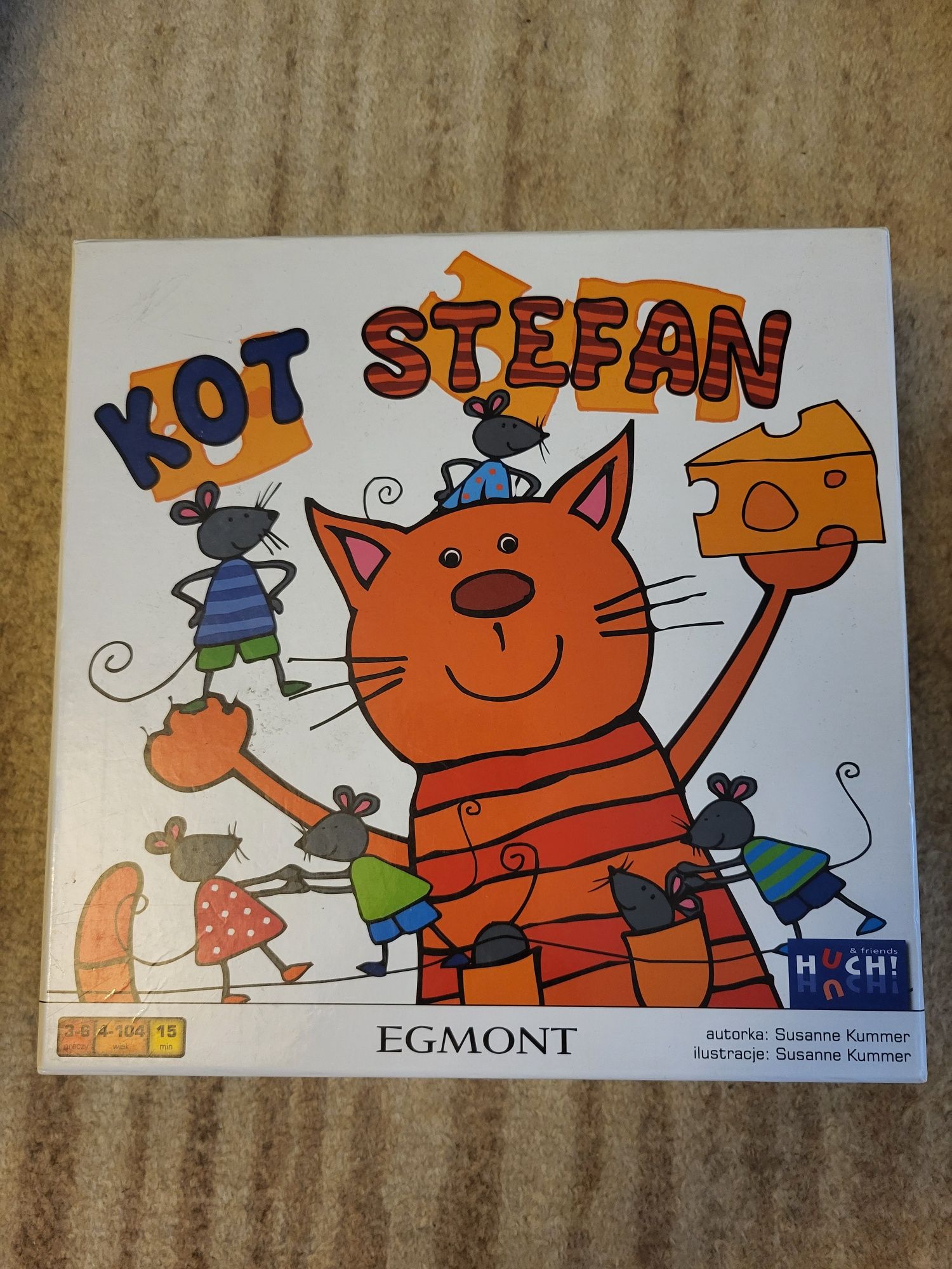 Gra dla dzieci 4+ Kot Stefan EGMONT
