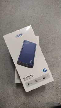 Павербанк TOPK 20W 20000 mAh быстрая зарядка