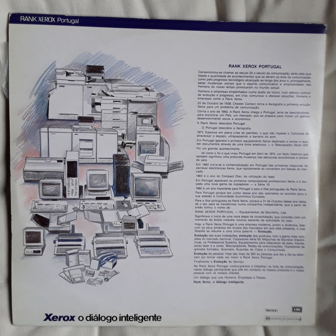 25 Anos de Música Portuguesa - Rank Xerox, LP duplo em vinil
