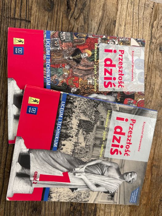 Mrówcewicz język Polski podręcznik przeszłość i dziś LO i tech 1 i 2