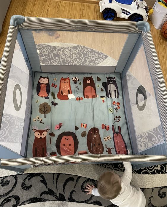 Манеж Lionelo Sofie Blue Sky