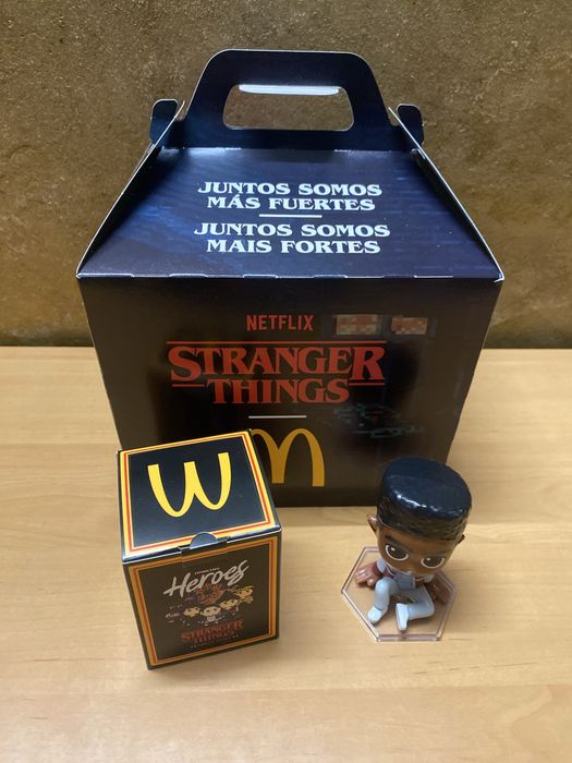 Stranger Things McDonald’s Heroes Collectible Figure Lucas (With Box)