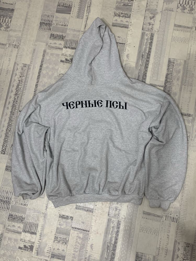 худи черные псы kanye west гоша рубчинский