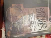 Livro the return of sherlock holmes, encadernado e com capa