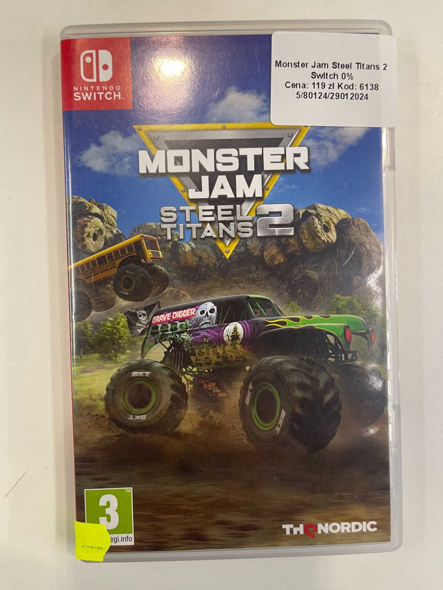 Monster Jam Steel Titans 2 Switch