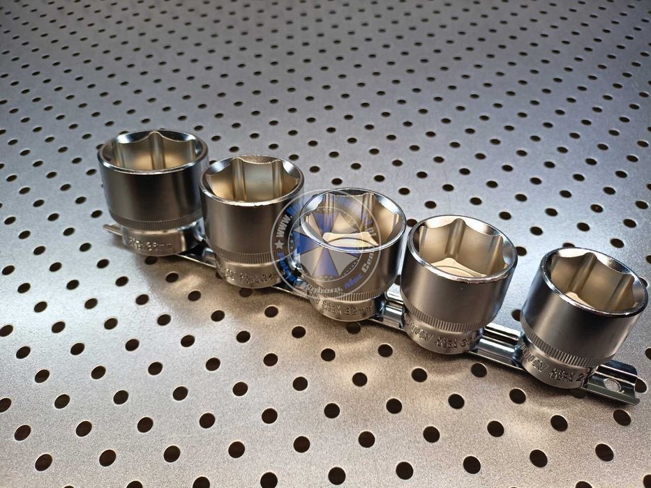 zestaw nasadek 36mm 34mm 32mm 30mm 27mm 1/2" klucze nasadowe