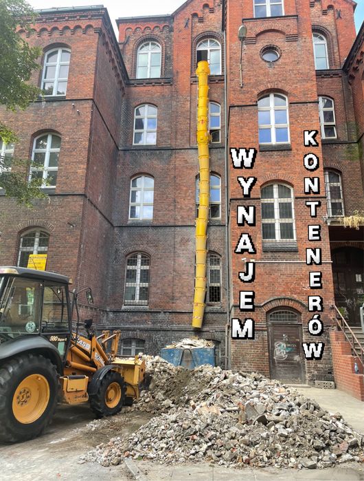 Transport odpadow wynajem kontenerów odpady gruz śmieci