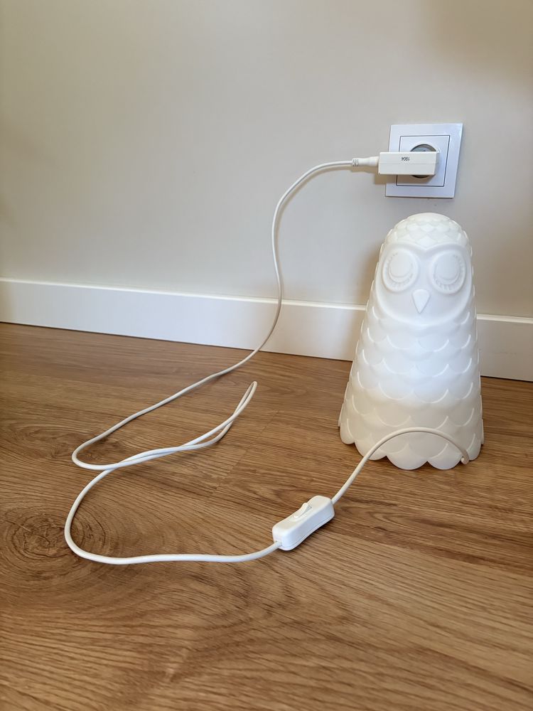 Lampka nocna sowa marki Ikea