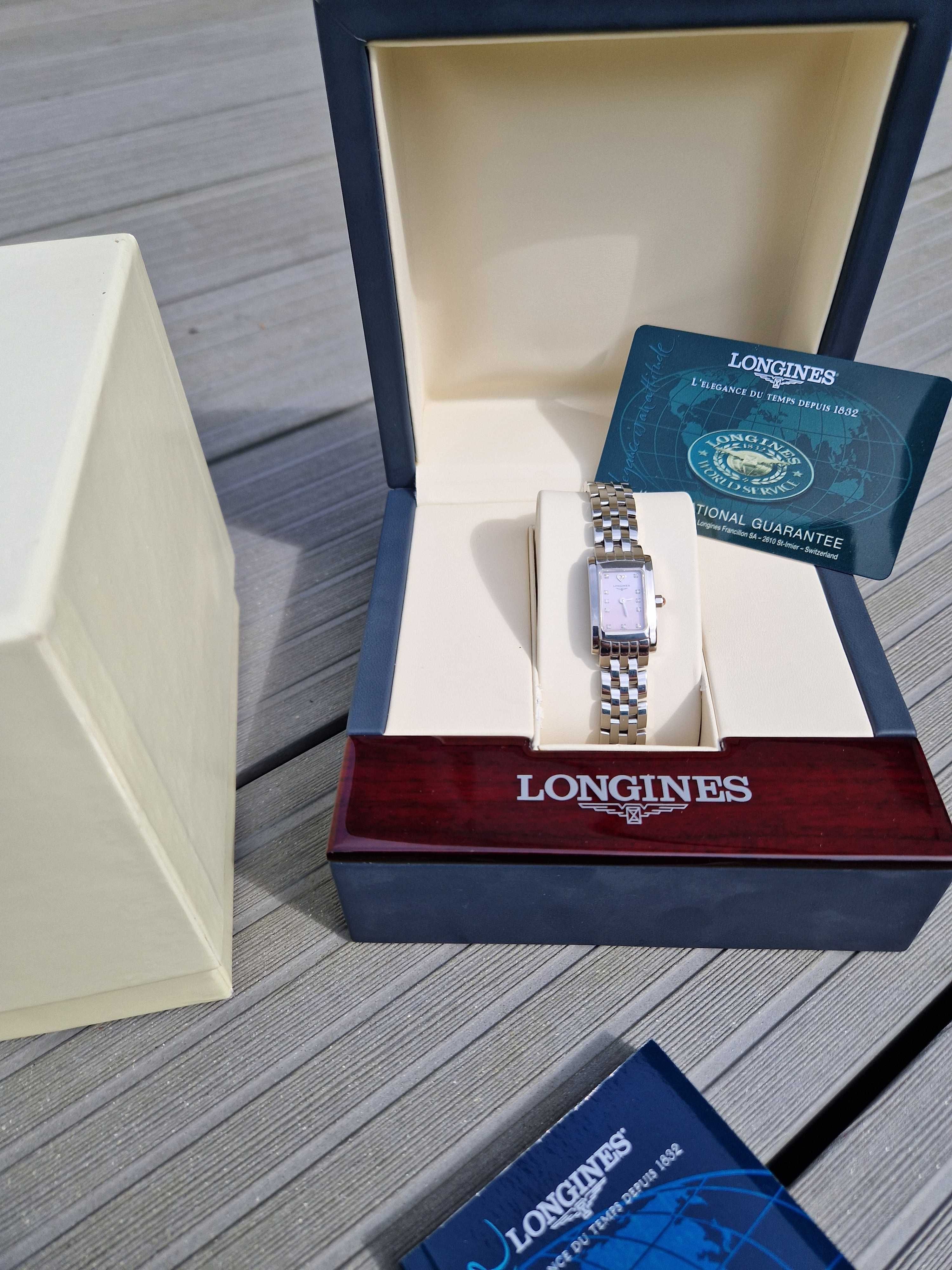 Longines DolceVita Diamentowe Serce z 14 diamentami Full Set PIĘKNY!!!