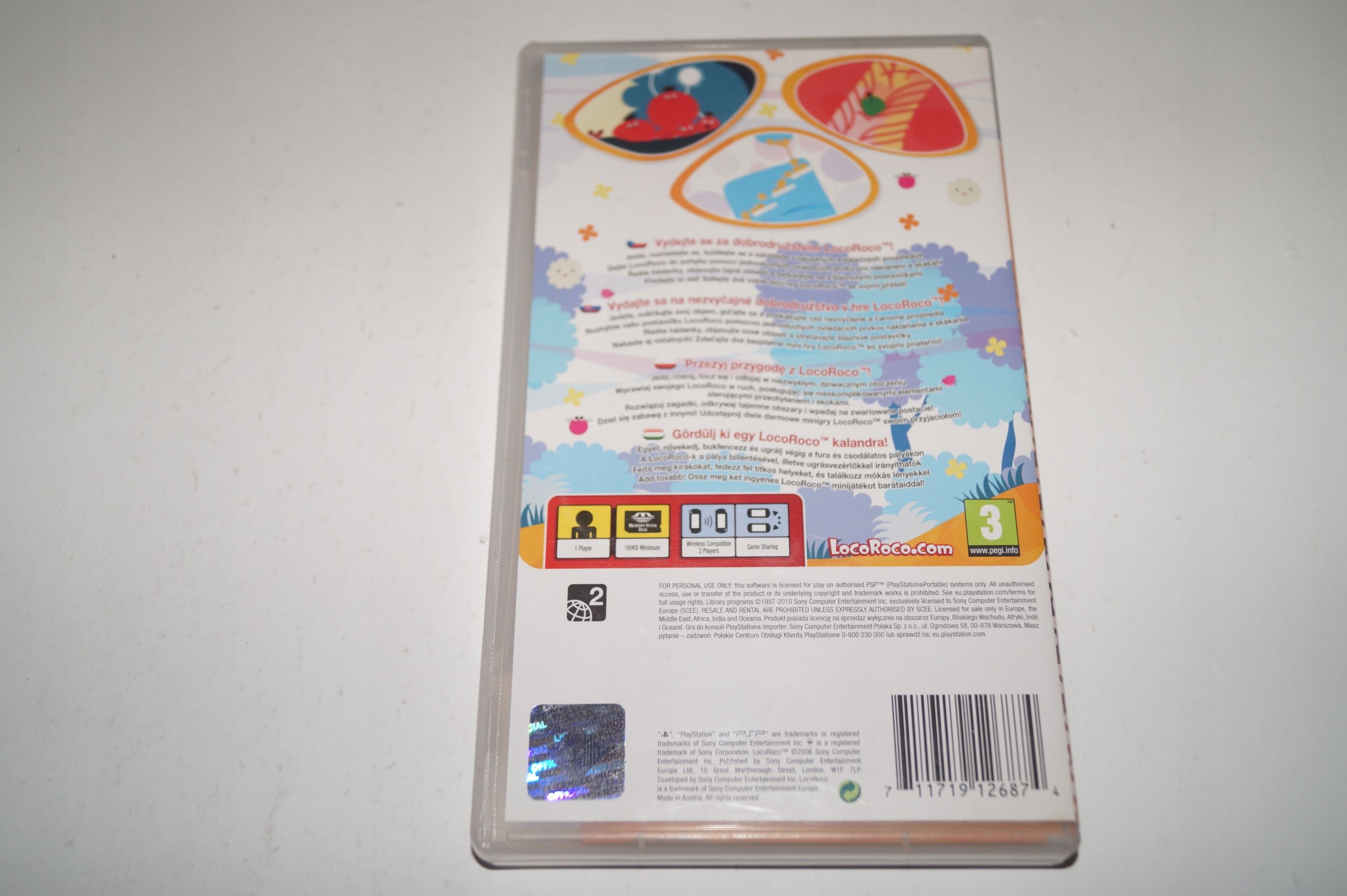 Gra Locoroco Sony Psp