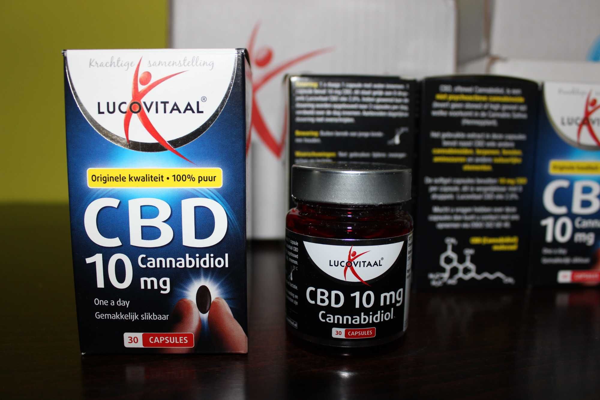 Lucovitaal Olej konopny CBD 10mg 30 kapsułek