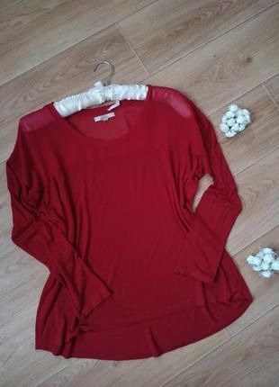 Кофта блуза бордовая Zara