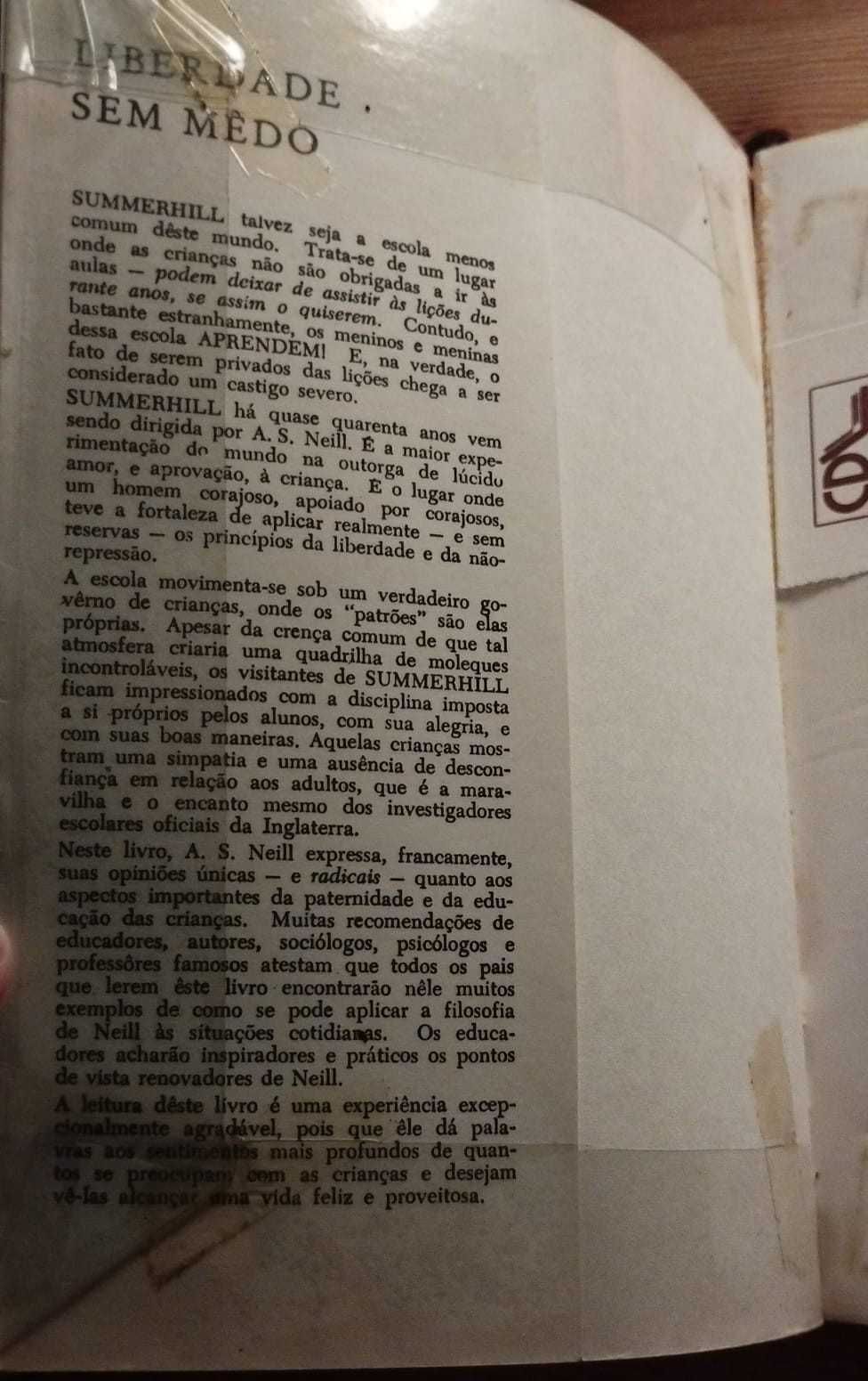 Liberdade Sem Mêdo: Summerhill - Alexander Sutherland Neill (1976)