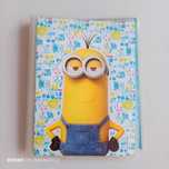 Caderneta Minions para cartas Topps