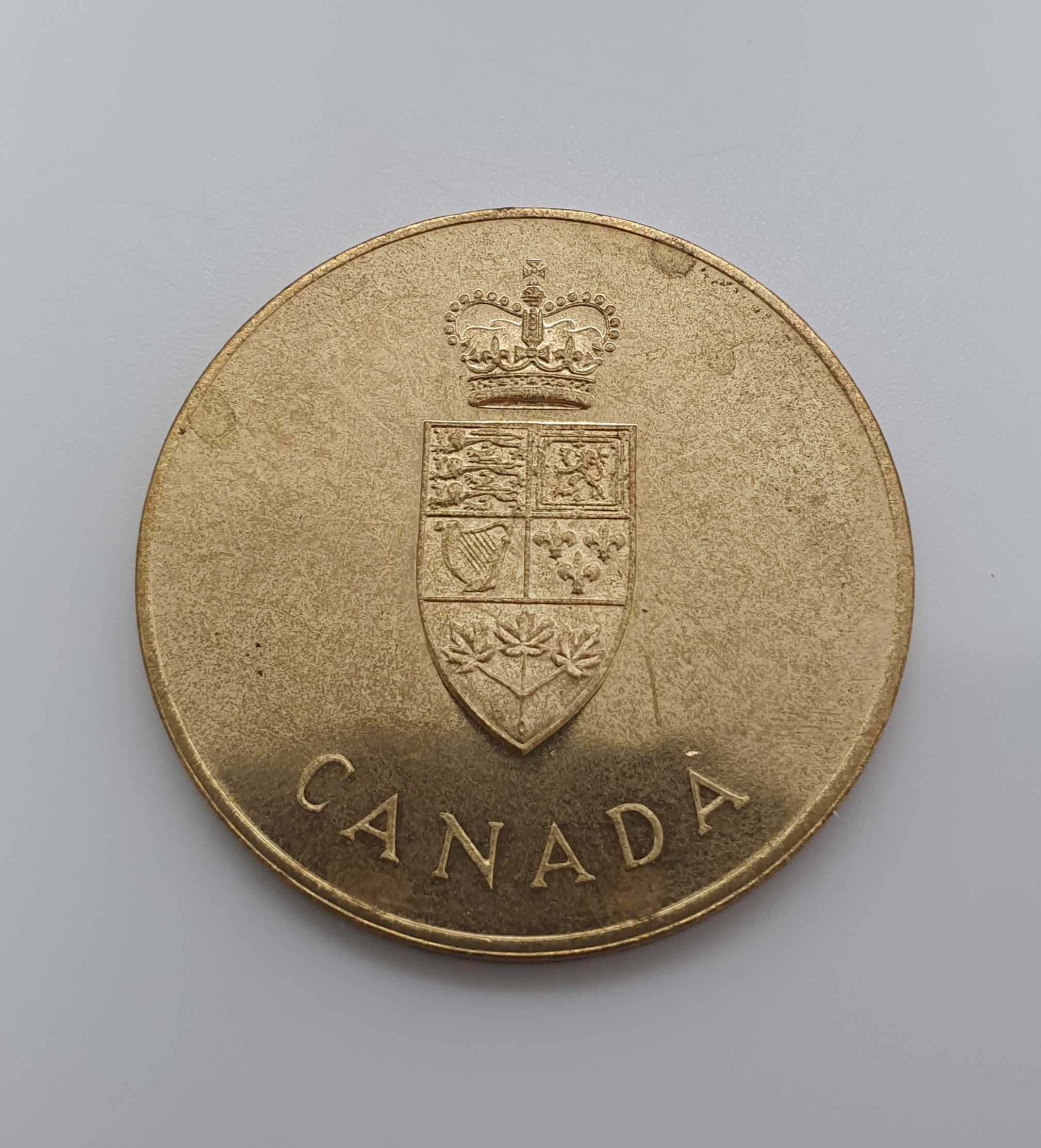 Medal moneta 100 Lat Konfederacji Kanada 1867 - 1967