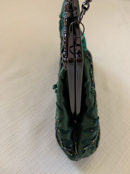 Сумка клатч вінтажна вишита бісером