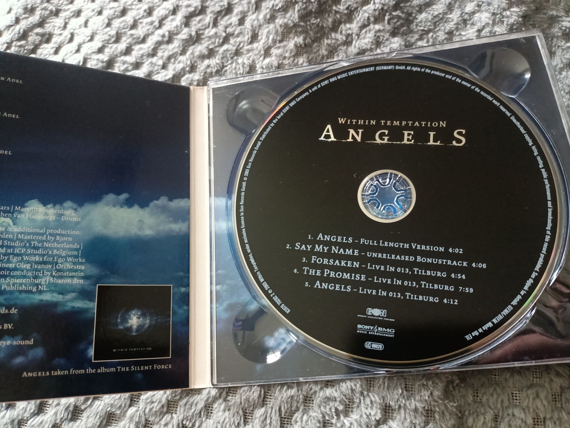 Within Temptation - Angels (CD, EP, Ltd, Dig)(vg+)