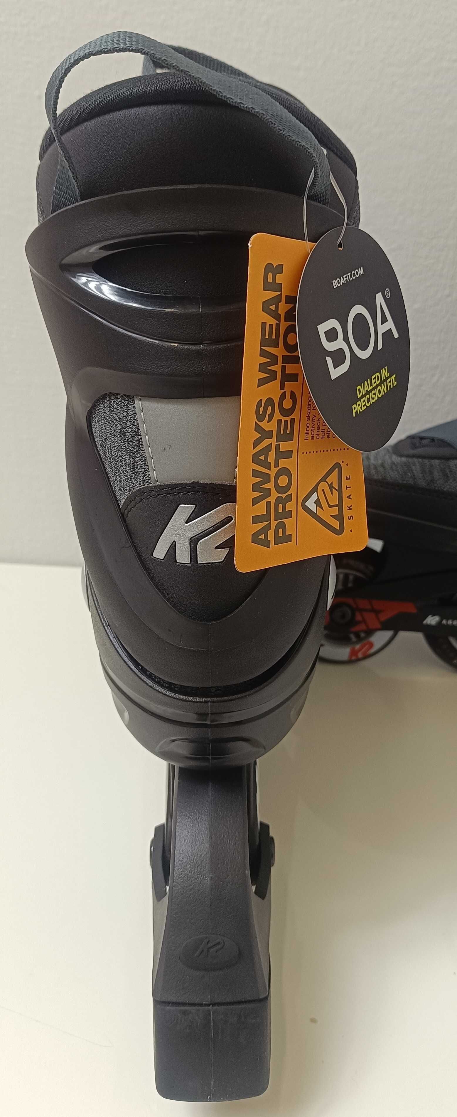 PROMOCJA - 30% K2 BOA F.i.t. 80 rolki rozm 44