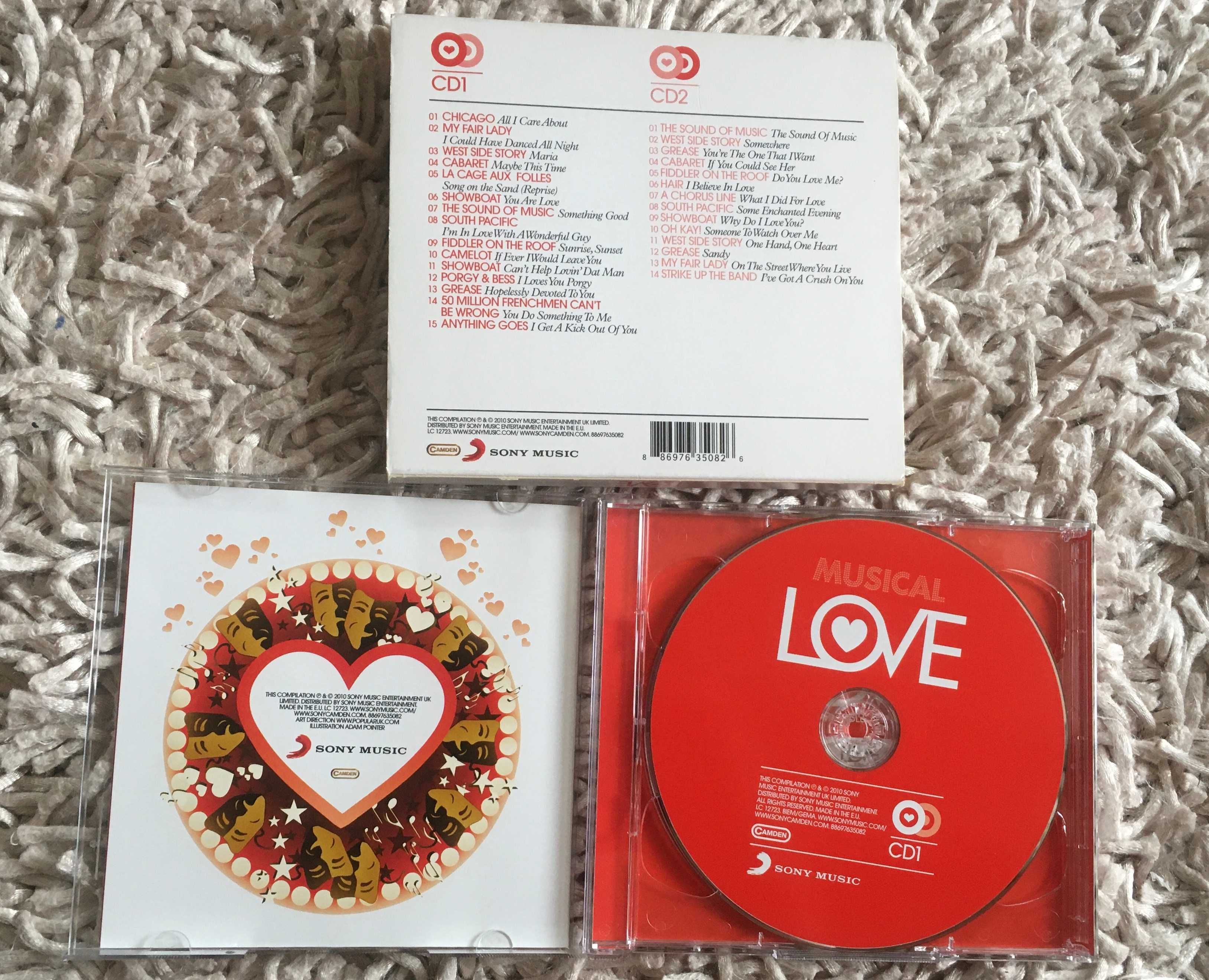 CD dwupak „Musical Love. Love Songs from The Musicals”