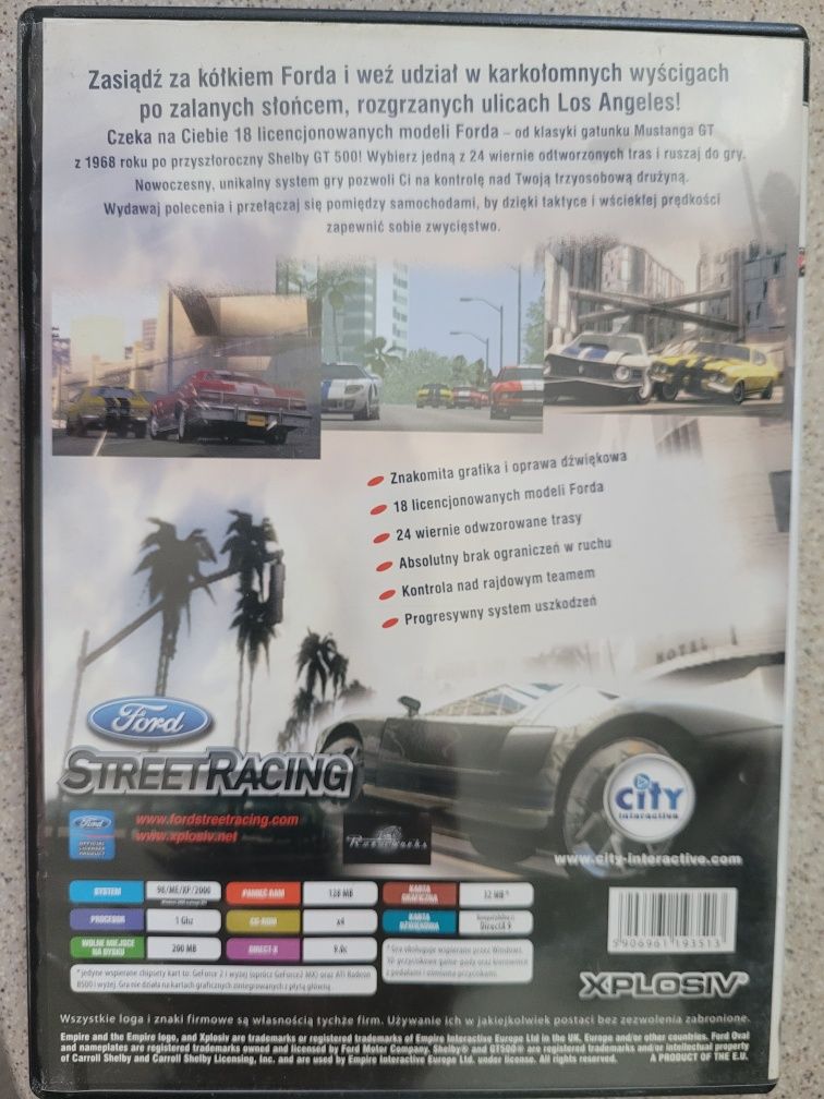 PC CD-ROM Ford Street Racing 2006 Xplosiv PL