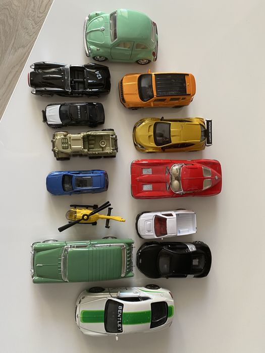 Różne autka resoraki - zestaw