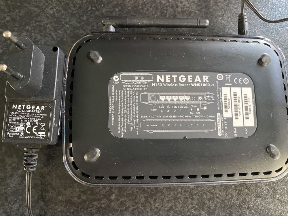 Router Netgear N150 WNR1000