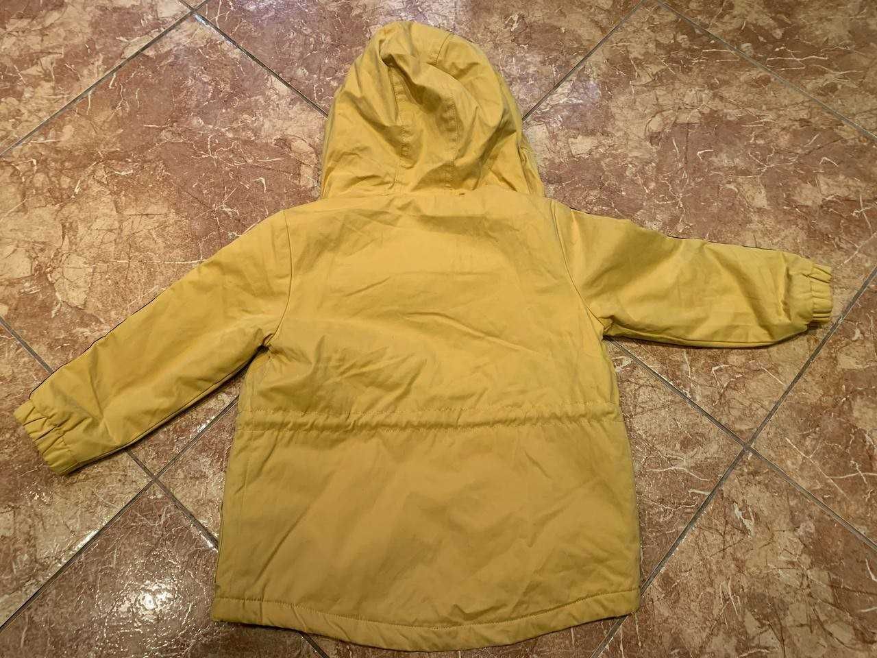 Жовта вітровка, куртка  Reserved, 104, весна/осінь