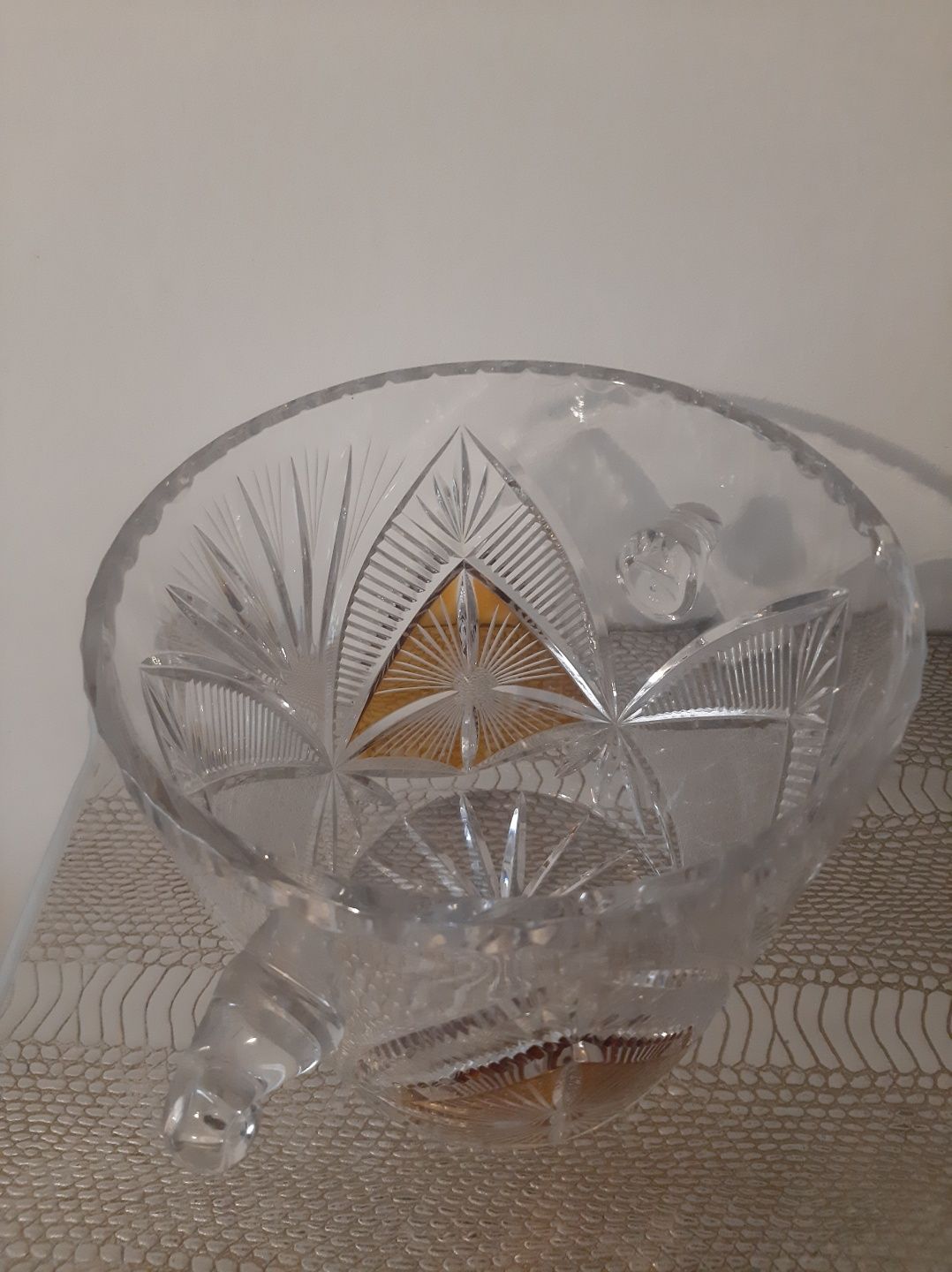 Krysztalowy pojemnik na lód szapmana