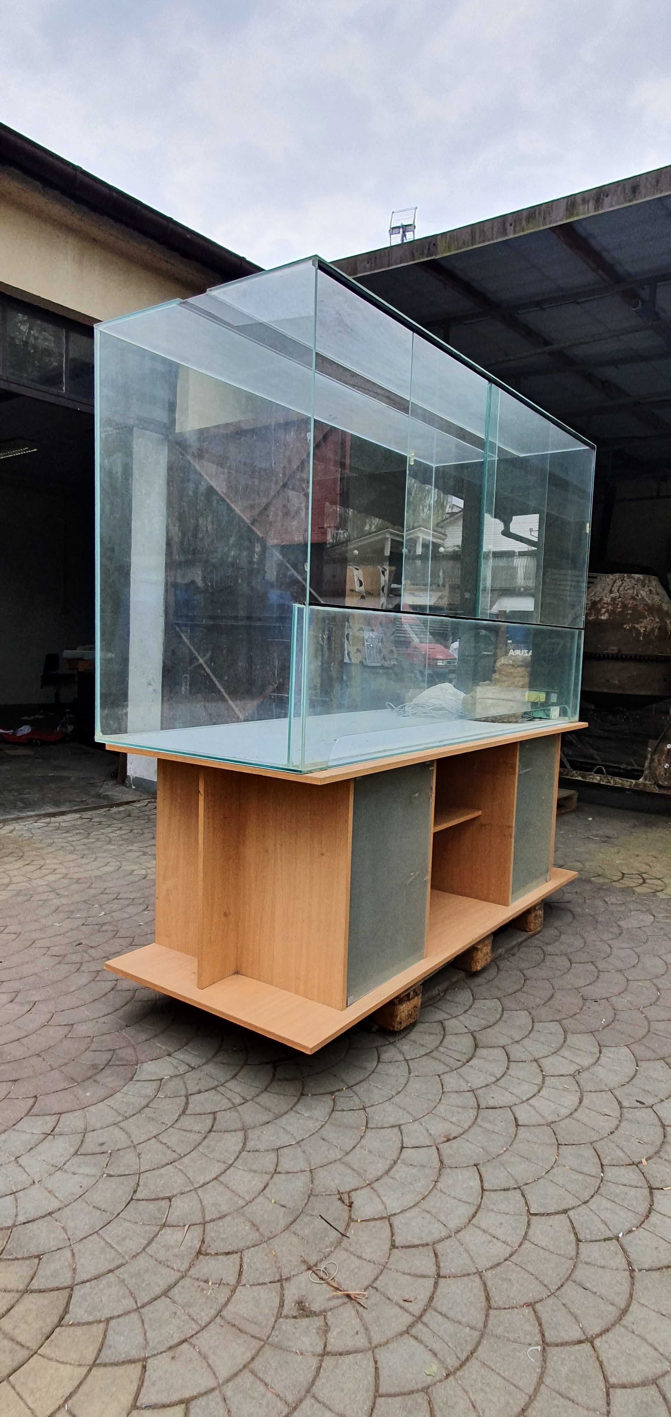 Terrarium duże 200x120x100 z komodą