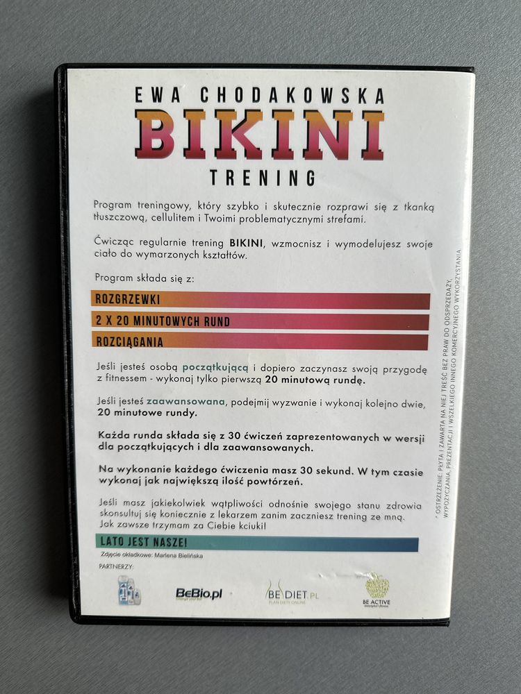 Ewa Chodakowska trening płyta BIKINI