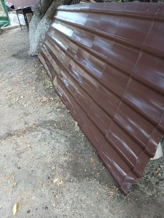 Лист металочерепица 1шт.,новый 3,60×1,20