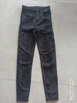 jeansy Bershka skinny high waist rozm 32