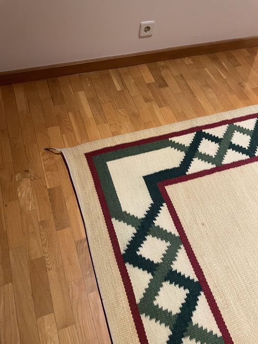 Carpete lã pelo curto