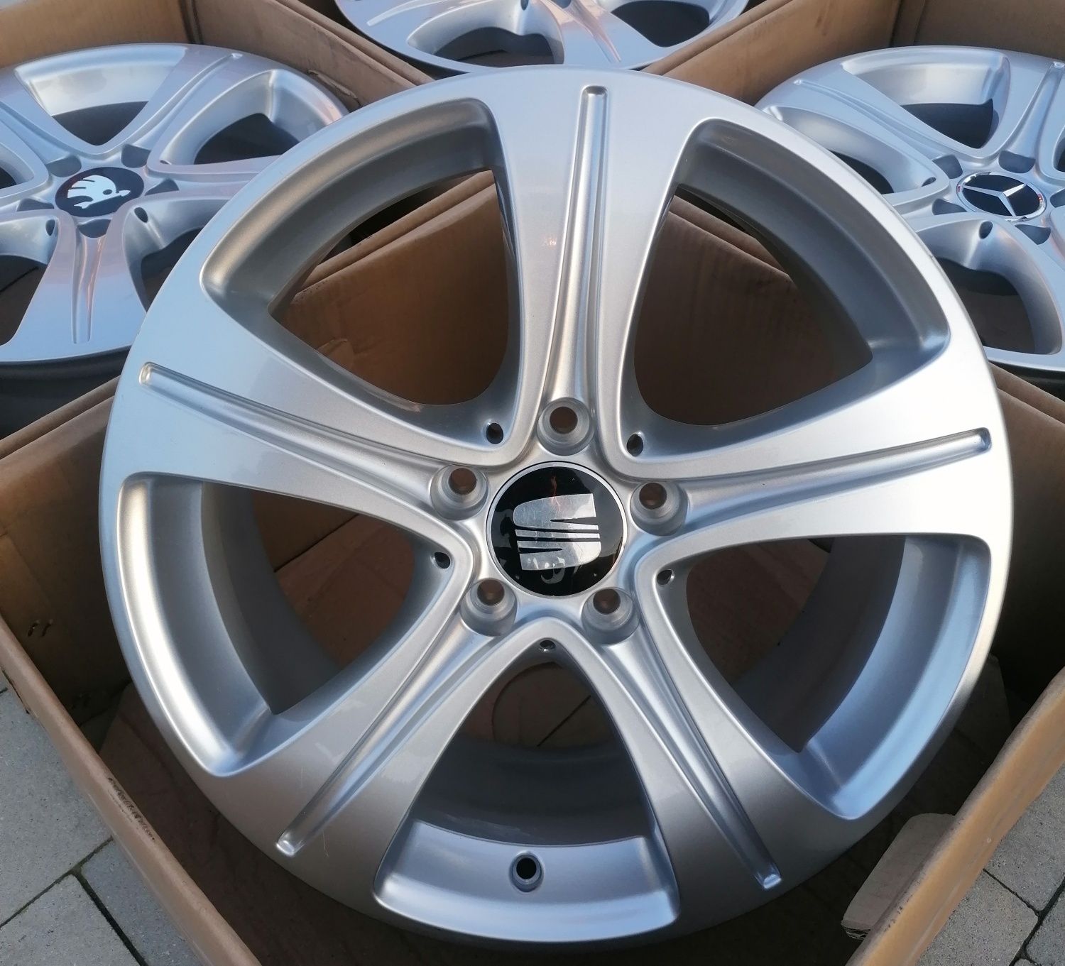 #M9 Alufelgi R17 5x112 Audi BMW VW Seat Skoda Mercedes Mini SsangYong