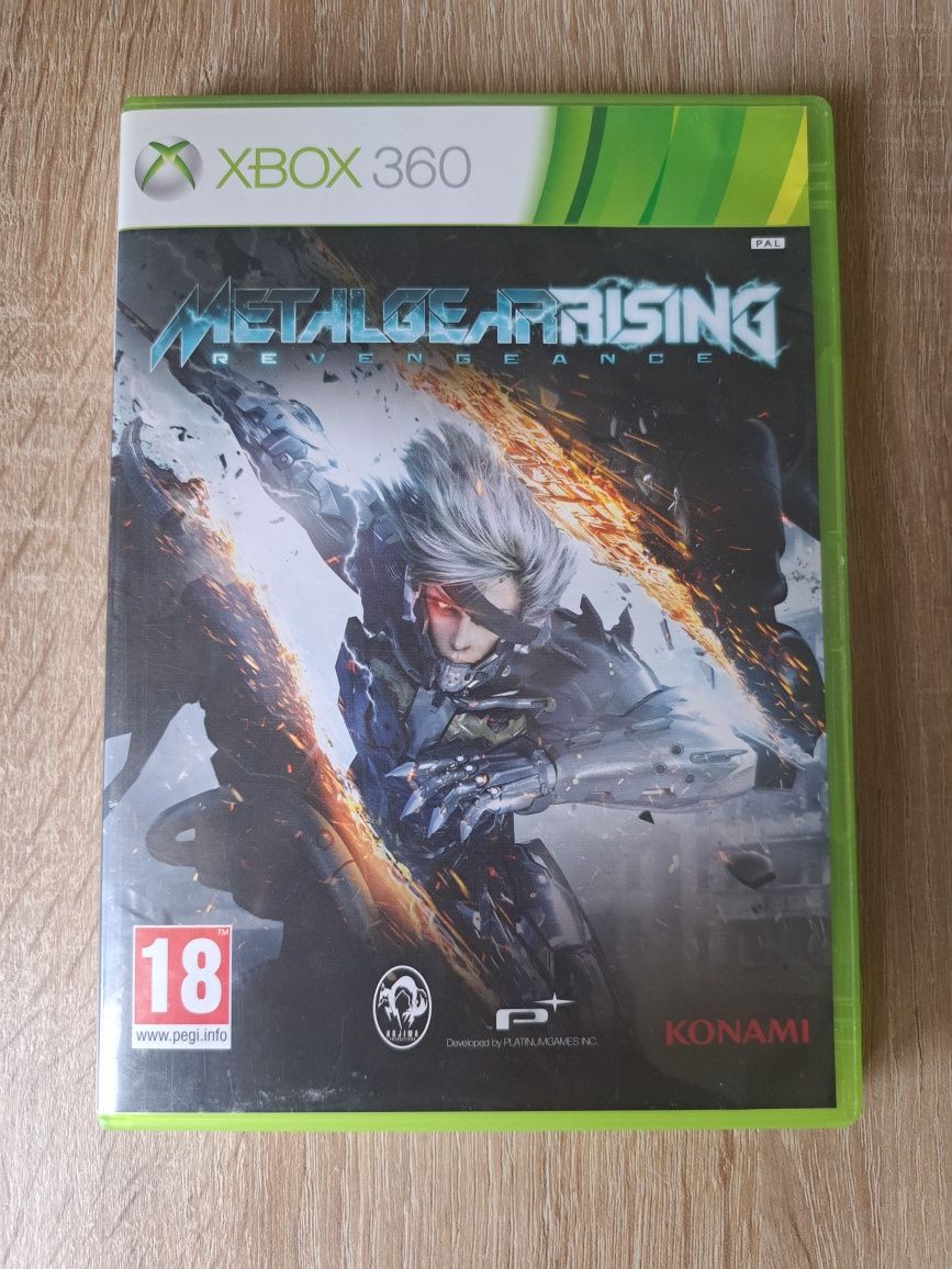 Metal Gear Rising Revengeance Xbox 360 Komplet 3xA BDB