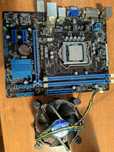 Płyta główna ASUS H61M-K LGA1155 + procesor Intel Core i5 3470 Sprawne