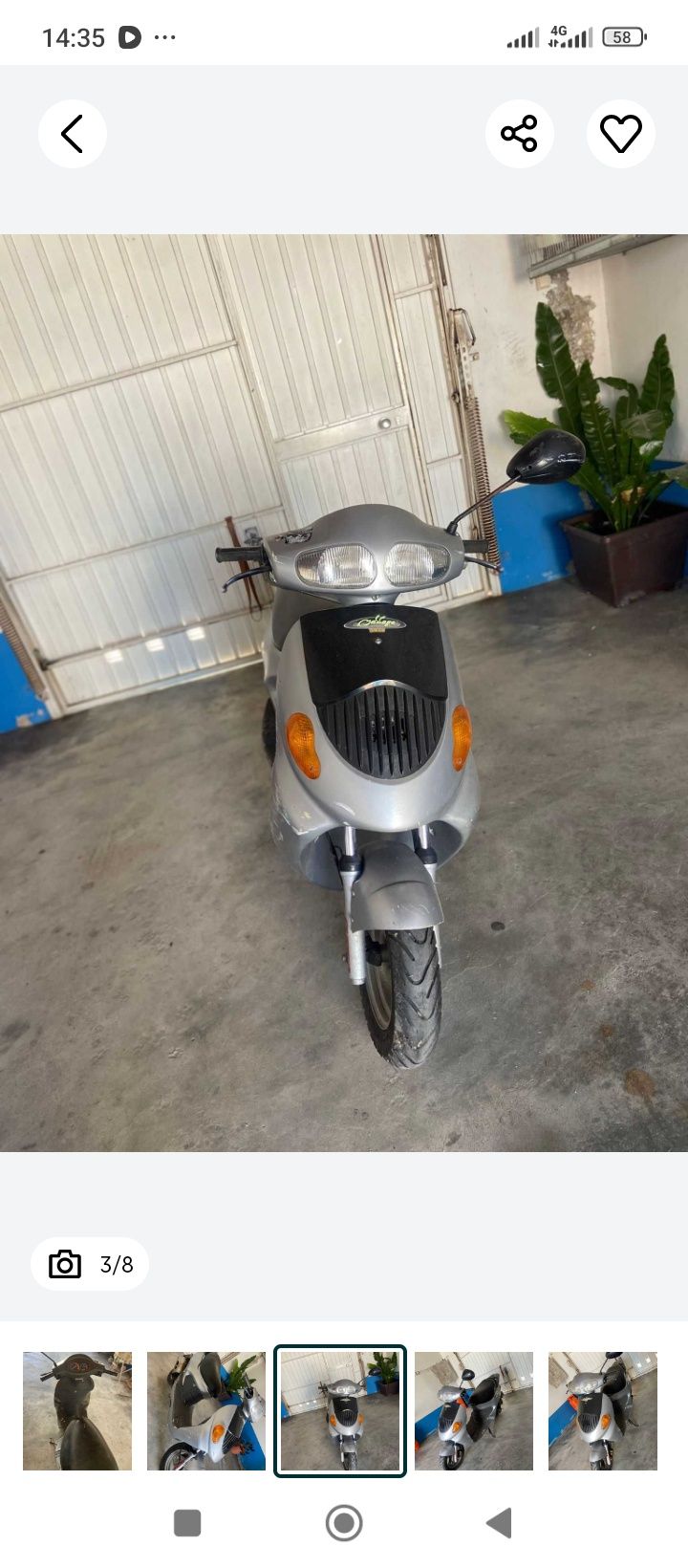 Vendo scooter 50c