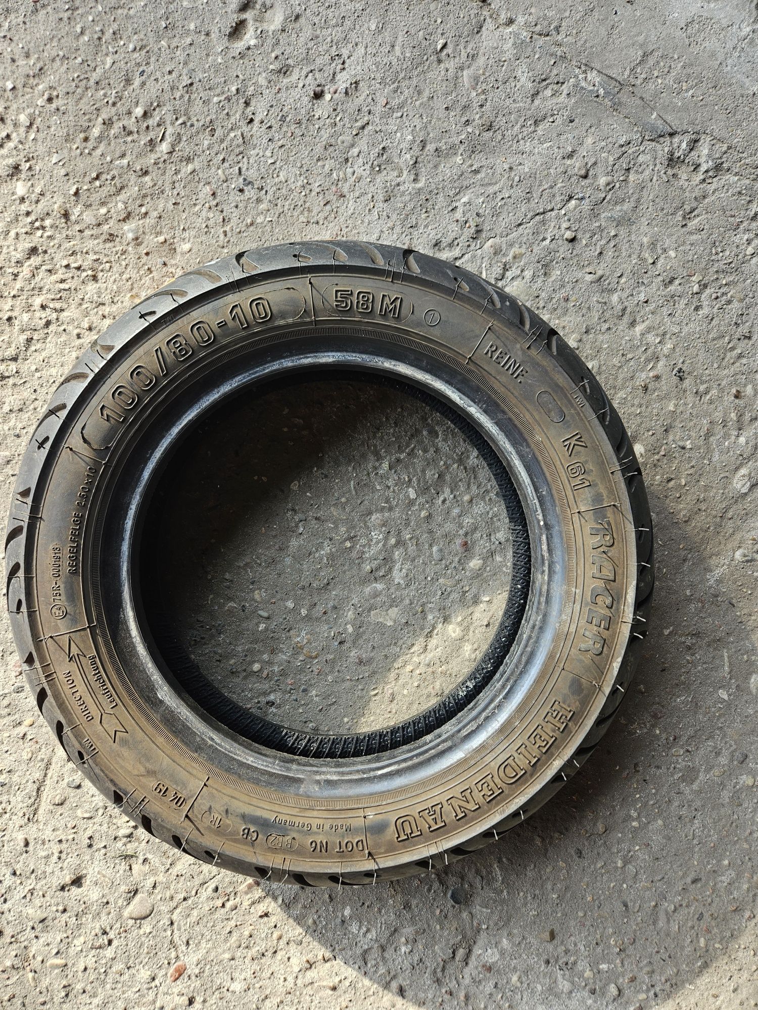 Heidenau Opona Skuter 100/80R10 Dot 0419 Nr.0414