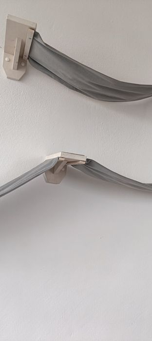 Dla Kota półki na ścianę z materialem komplet