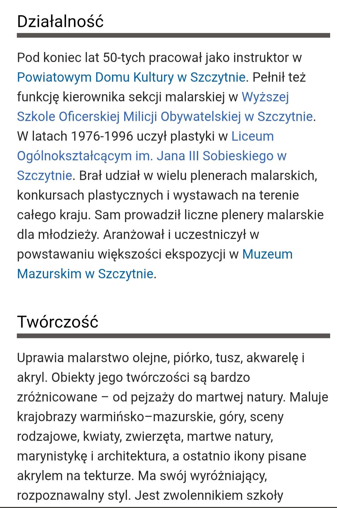Obraz Jan Kokoryn 1999 r