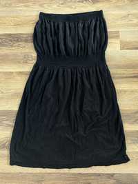 Czarna letnia sukienka bez rekawow 40