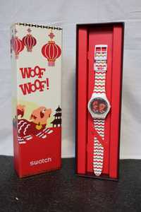 Relógio Swatch novo ano chinês do Cão
