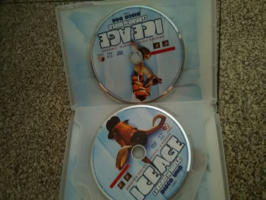 Filme "idade do gelo" 2DVD