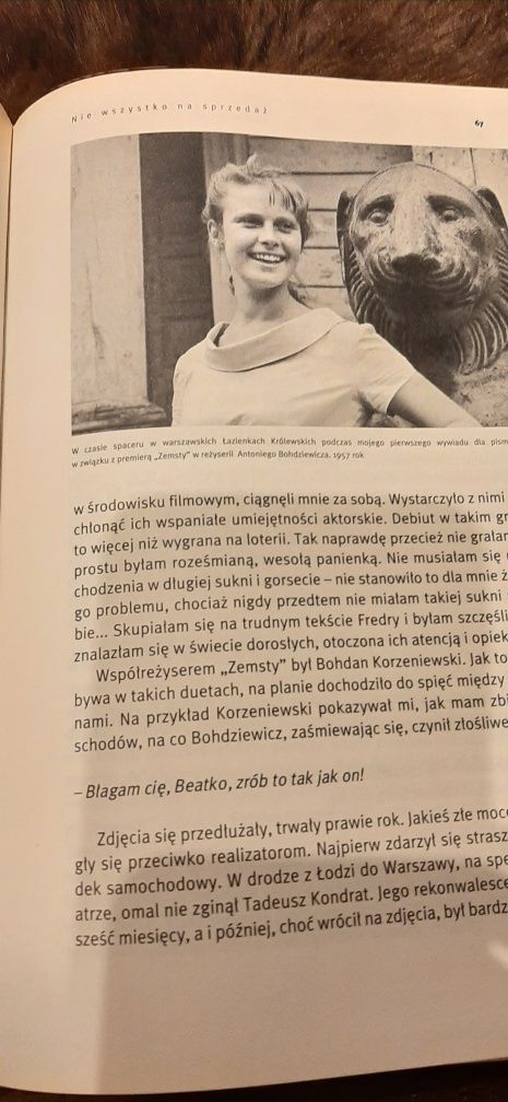 Beata Tyszkiewicz Nie wszystko na sprzedaż Nowa książka biografia