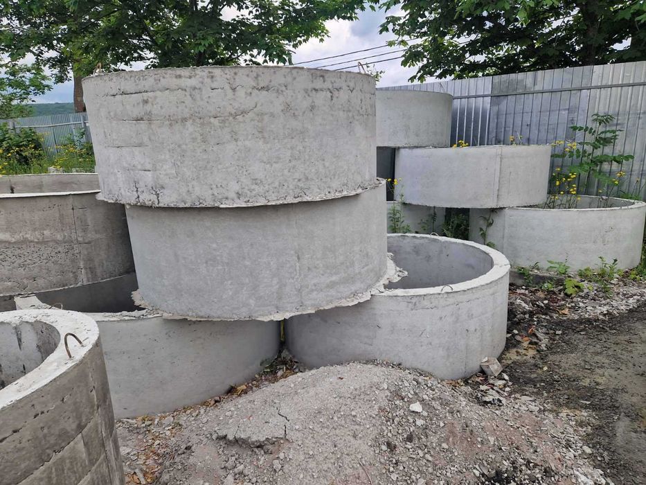 Кільця бетонні залізобетонні