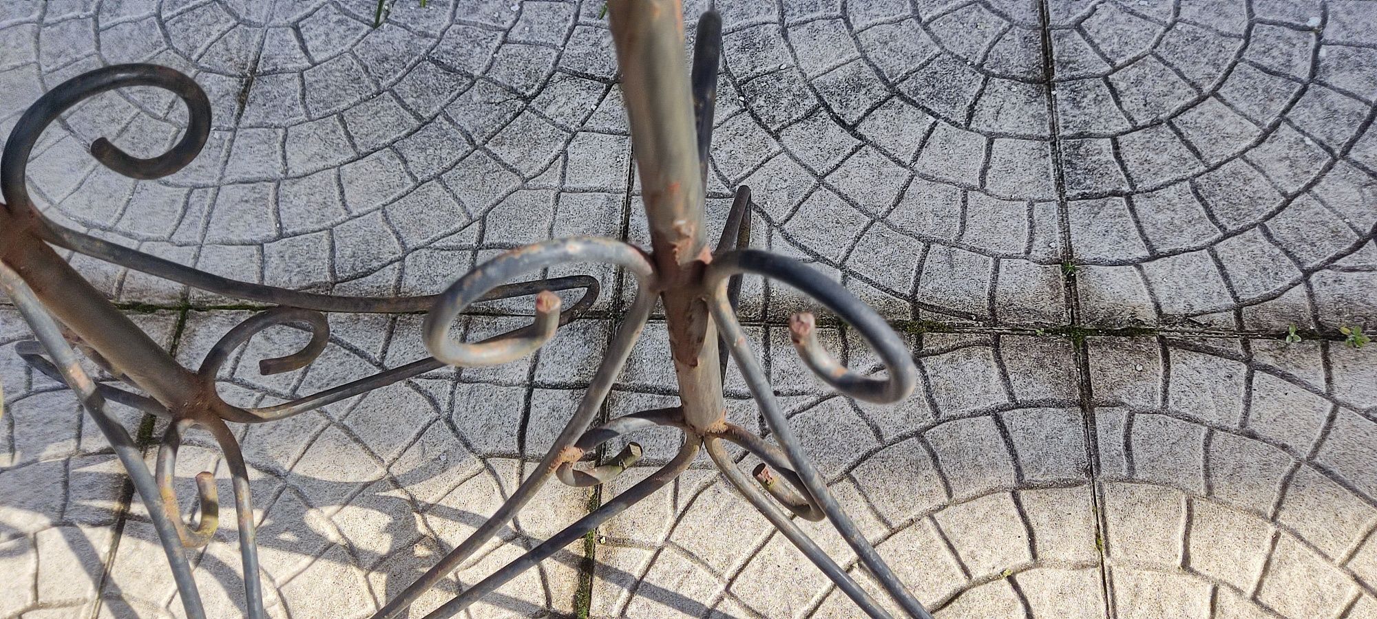 2 candelabros antigos