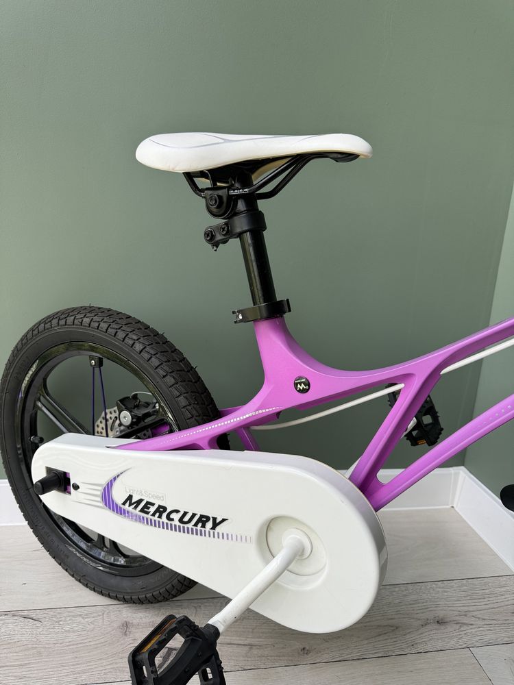 Продам велосипед Mercury для дівчинки,16 колесо,девочки